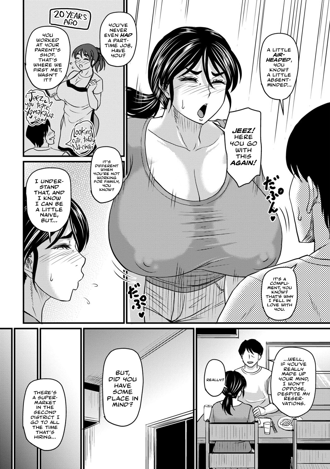 Hentai Manga Comic-The Airheaded Wife Wants To Work!-Read-2